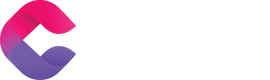Logo with white typo